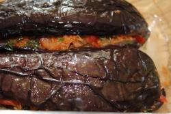 Баклажаны фаршированные овощами укропом и чесноком - шаг 7 Баклажаны фаршированные овощами укропом и чесноком - шаг 7