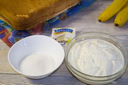 Банановый бисквитный торт - шаг 11