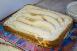 Банановый бисквитный торт - шаг 18