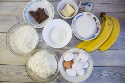 Банановый бисквитный торт - шаг 1