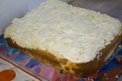 Банановый бисквитный торт - шаг 22