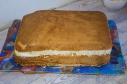 Банановый бисквитный торт - шаг 23