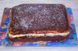 Банановый бисквитный торт - шаг 32