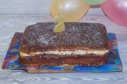 Банановый бисквитный торт - шаг 33