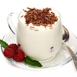 Баварский заварной крем на молоке