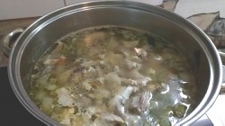 Бельгийский куриный суп Гентский Ватерзой - шаг 9 Бельгийский куриный суп Гентский Ватерзой - шаг 9