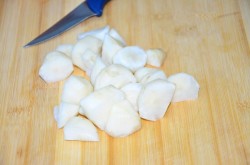 Белый крем-суп из топинамбура - шаг 5 Белый крем-суп из топинамбура - шаг 5