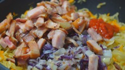 Бигус классический с копченостями - шаг 10 Бигус классический с копченостями - шаг 10