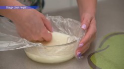 Бисквитный торт с ягодой и заварным кремом - шаг 17