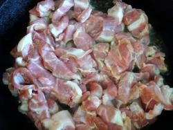 Быстрый суп с жареным мясом - шаг 5 Быстрый суп с жареным мясом - шаг 5