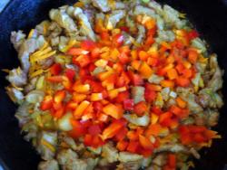 Быстрый суп с жареным мясом - шаг 9 Быстрый суп с жареным мясом - шаг 9