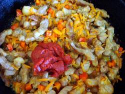 Быстрый суп с жареным мясом - шаг 11 Быстрый суп с жареным мясом - шаг 11