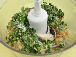 Блинный пирог из блинов с курицей - шаг 6 Блинный пирог из блинов с курицей - шаг 6