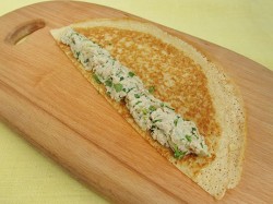 Блинный пирог из блинов с курицей - шаг 8 Блинный пирог из блинов с курицей - шаг 8