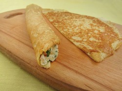 Блинный пирог из блинов с курицей - шаг 9 Блинный пирог из блинов с курицей - шаг 9