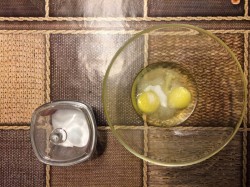 Блины на соевых сливках - шаг 1 Блины на соевых сливках - шаг 1