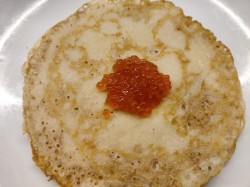 Блины с красной икрой - шаг 7