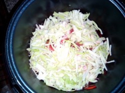 Борщ со свининой в мультиварке - шаг 6 Борщ со свининой в мультиварке - шаг 6