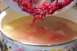 Борщ с фасолью и курицей - шаг 14 Борщ с фасолью и курицей - шаг 14