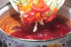 Борщ с фасолью и курицей - шаг 15 Борщ с фасолью и курицей - шаг 15