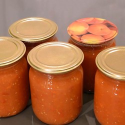 Борщевые помидоры с укропом перцем солью на зиму