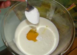 Брокколи жареное на яйцах в кляре - шаг 4