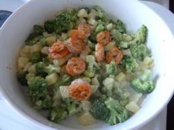 Брокколи с креветками - шаг 6