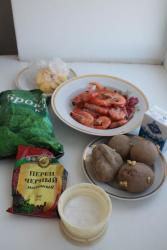 Брокколи с креветками - шаг 1