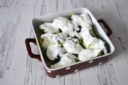 Брокколи запеченная в духовке с сыром - шаг 5 Брокколи запеченная в духовке с сыром - шаг 5