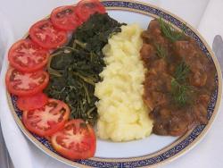 Буглама с соусом ткемали, чесноком и зеленью из баранины - шаг 16