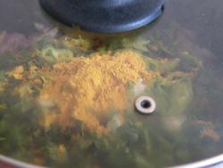 Буглама с соусом ткемали, чесноком и зеленью из баранины - шаг 13