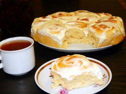 Булочки в сметанной заливке - шаг 11 Булочки в сметанной заливке - шаг 11