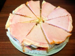 Бутербродный торт - шаг 7