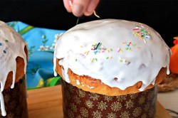 Быстрый дрожжевой пасхальный кулич - шаг 16 Быстрый дрожжевой пасхальный кулич - шаг 16