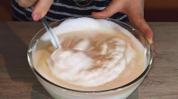 Быстрый пирог на манке без грамма муки - шаг 3 Быстрый пирог на манке без грамма муки - шаг 3