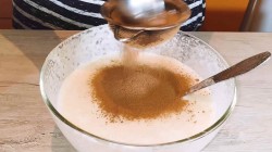 Быстрый пирог на манке без грамма муки - шаг 4 Быстрый пирог на манке без грамма муки - шаг 4