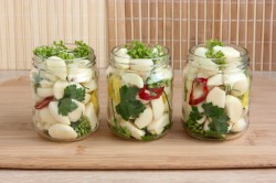 Маринованный чеснок зубчиками на зиму классический - шаг 5 Маринованный чеснок зубчиками на зиму классический - шаг 5