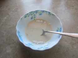 Деревенский хлеб на меду - шаг 1 Деревенский хлеб на меду - шаг 1