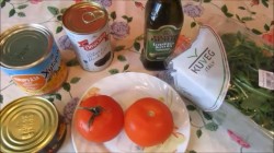 Диетический салат с тунцом и овощами - шаг 1