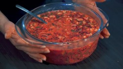 Обычный холодный свекольник на кефире - шаг 11 Обычный холодный свекольник на кефире - шаг 11