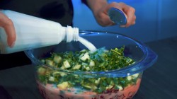 Обычный холодный свекольник на кефире - шаг 8 Обычный холодный свекольник на кефире - шаг 8