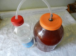 Домашняя бражка из варенья - шаг 8