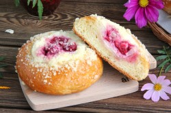 Дрожжевое тесто для ватрушек - шаг 12