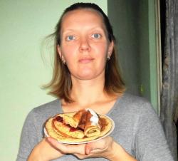 Дрожжевые блины на маргарине и молоке - шаг 11