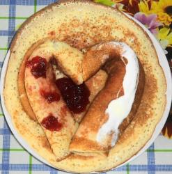 Дрожжевые блины на маргарине и молоке - шаг 3