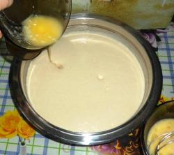 Дрожжевые блины на маргарине и молоке - шаг 5