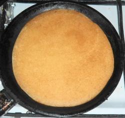 Дрожжевые блины на маргарине и молоке - шаг 9