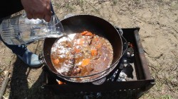 Думляма узбекская в казане - шаг 12