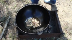 Думляма узбекская в казане - шаг 7