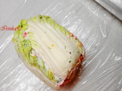 Фаршированная пекинская капуста на закуску - шаг 5